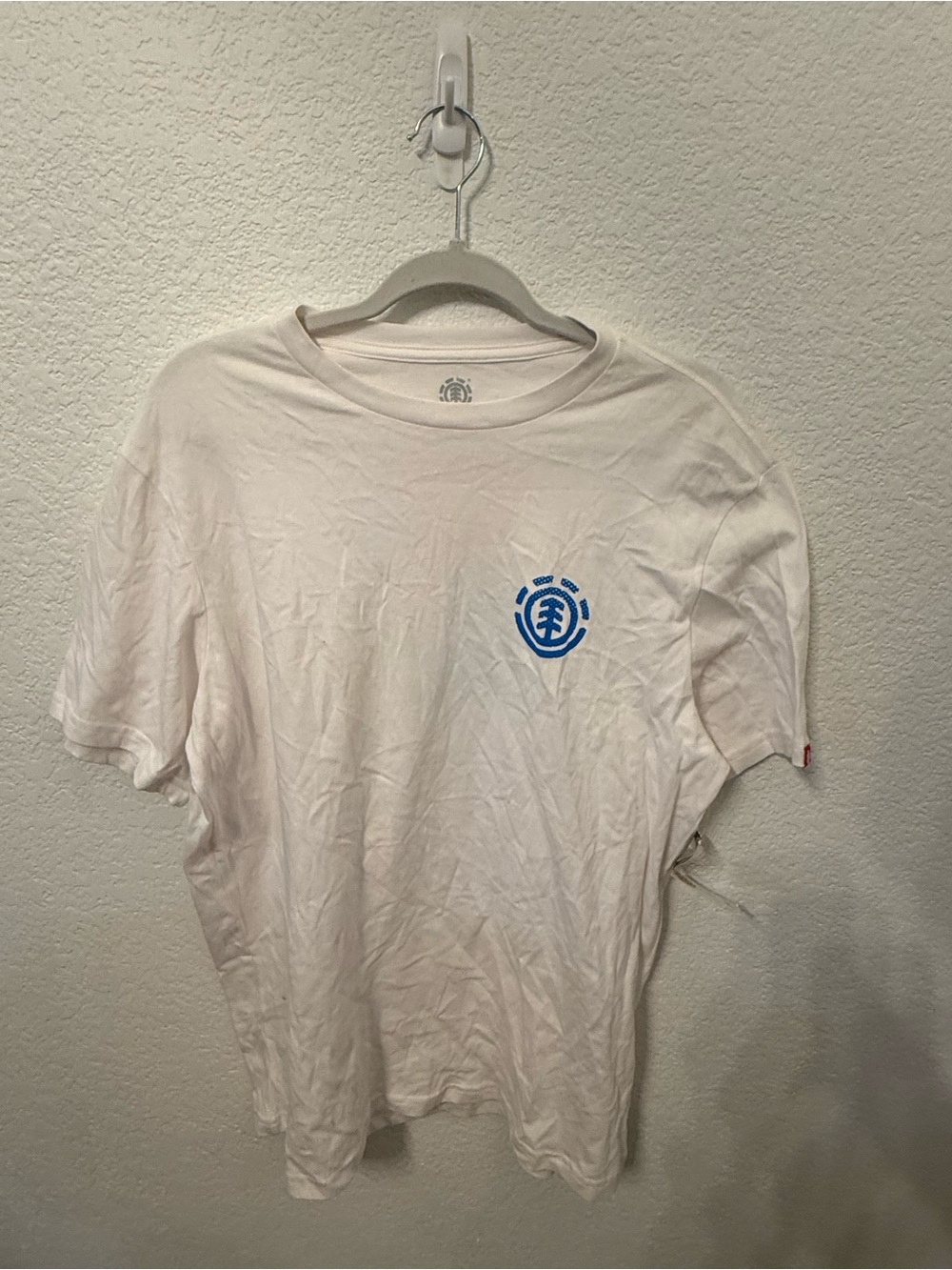 Element Balmor T-Shirt Men’s M White Wind Water Fire Earth Graphic NWT